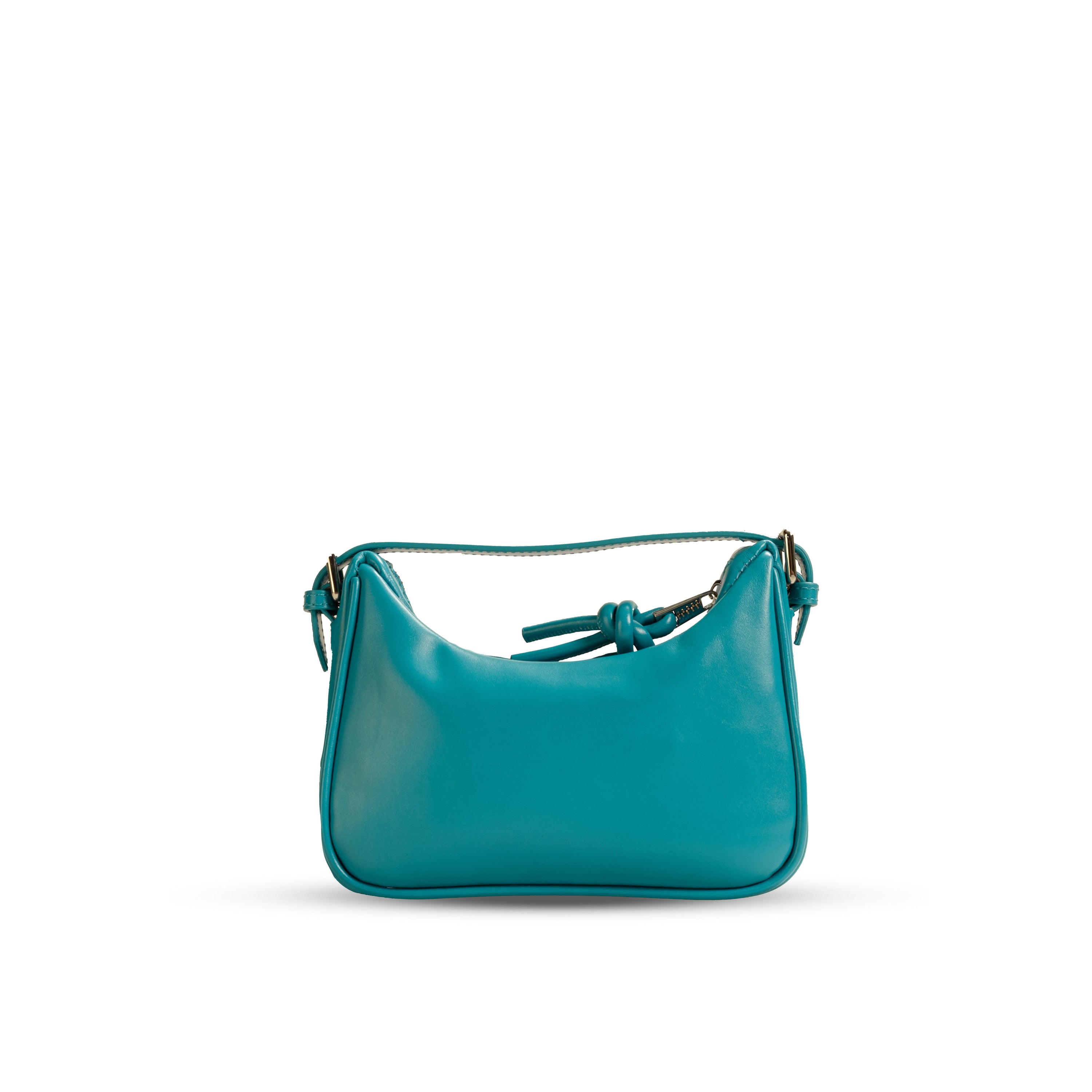 Bolso MINI Doble asa Azul cian