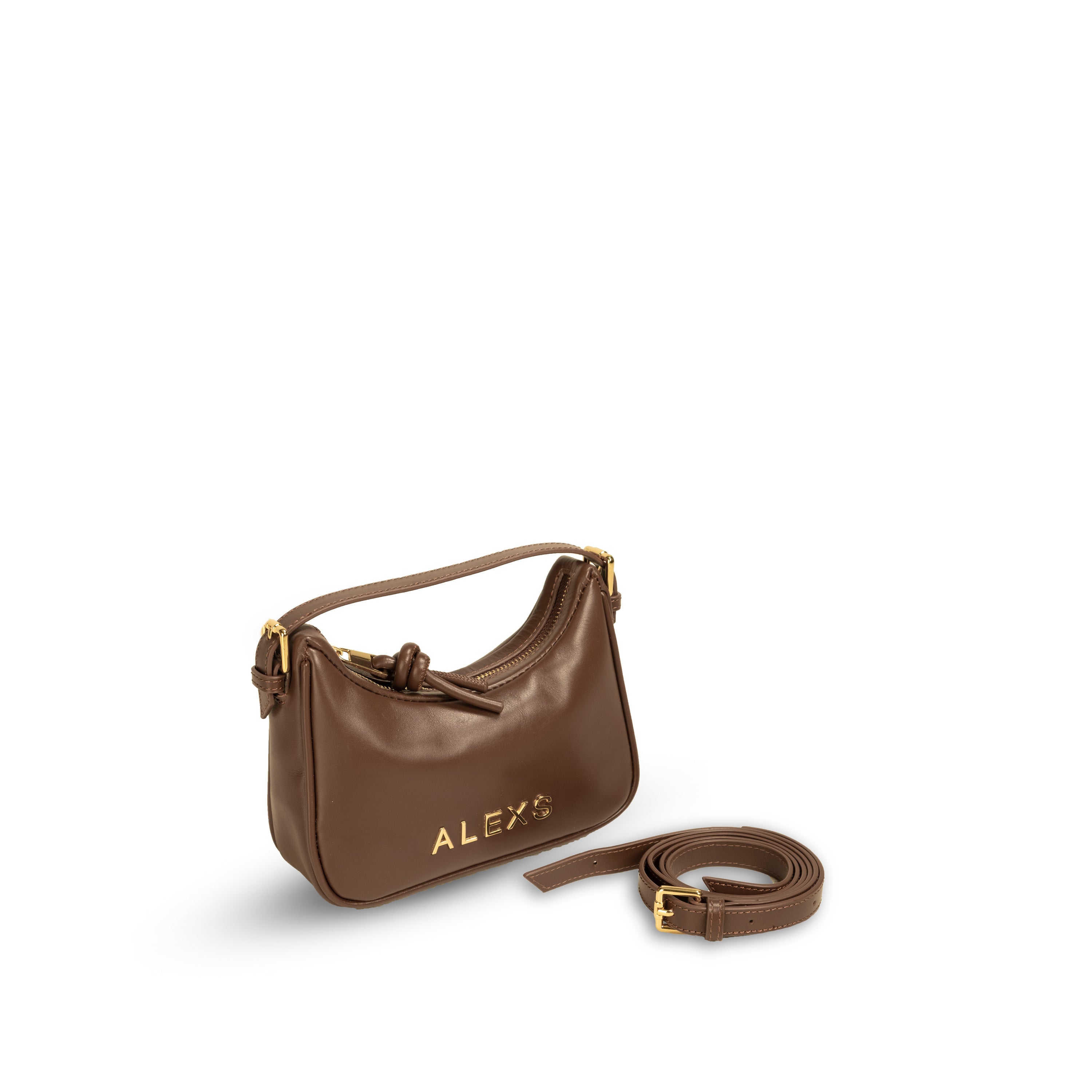 Bolso MINI Doble asa Chocolate